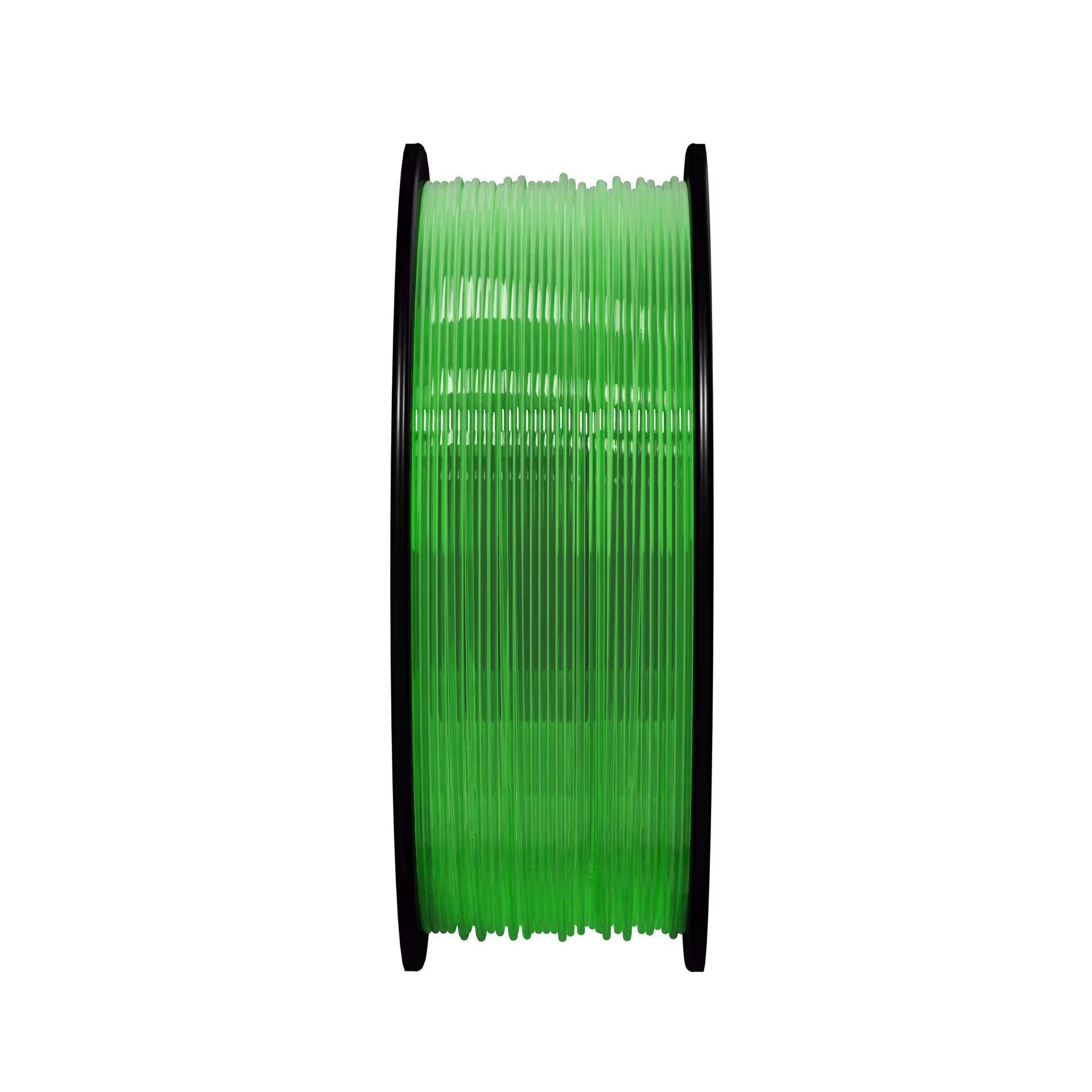 pla transparent gron front